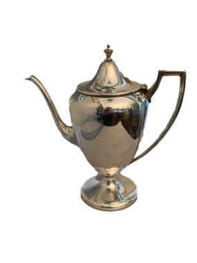 Silver plated coffee pot